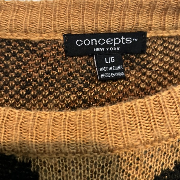 Concepts New York animal print soft sweater - Picture 4 of 5